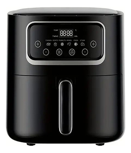 Freidora Eléctrica Digital De Aire 10litros Airfryer Canasto Amplio De 10 Litros Saludable Sano Smart Facil De Limpiar Sin Aceite 10l Grande Potente Inteligente Panel Digital Horno Con Temporizador