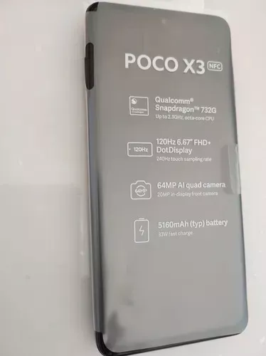 Xiaomi Pocophone Poco X3 NFC Dual SIM 64 GB cobalt blue 6 GB RAM