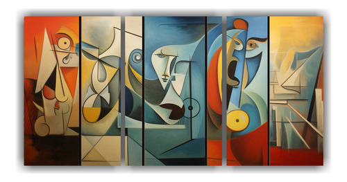 150x75cm Cuadros Modernos Perspectiva Picasso Abstractos
