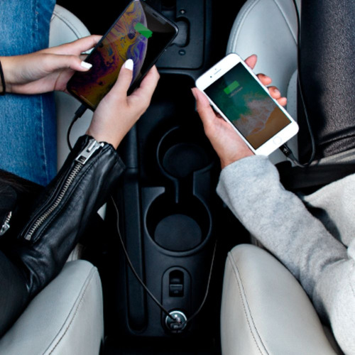 Carregador Fonte Celular Carro 20w Porta Usb Dupla 5v/2.1a