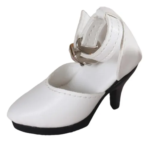Mini Zapatos De Tacón Alto Transparentes Para Muñecas – 30 Pares Para Vestir Y Decorar (Apto Para Muñecas De 29 Cm)