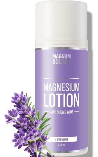 Locion De Magnesio Con Aloe, Karite, Coco - Alternativa A La