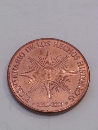 Moneda Uruguay 50 Pesos 2011