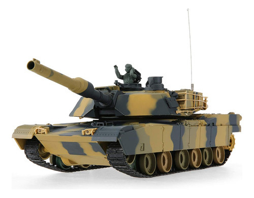 Tanque De Batalla Poco Divo Abrams M1a2 Us Rc Airsoft Panzer