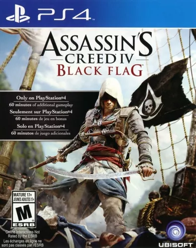 Jogo Assassin's Creed IV Black Flag - PS4 - UBISOFT - Jogos de Ação -  Magazine Luiza