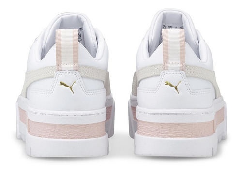 Imagen 4 de 7 de Zapatilla Puma Mayze Lth Blanco Mujer