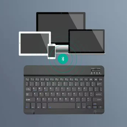 Teclado Bluetooth Negro 10 Pulgadas Celular Tablet Pc
