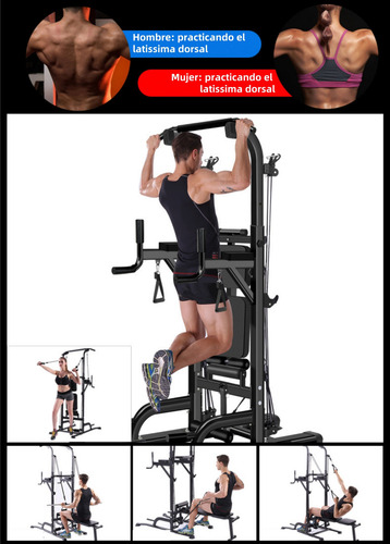 Equipos De Fitness Multifuncionale 40 Ejercic Para Interiore