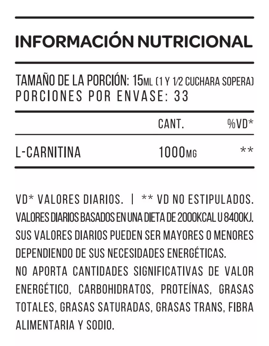 Tercera imagen para búsqueda de l carnitina