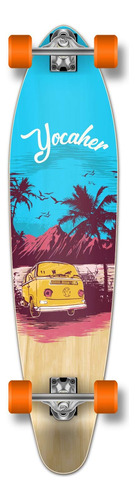 Vw Vibe Beach Serie Monopatin Longboard Completo Old