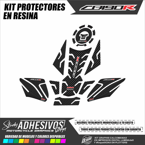 Protector De Tanque De Resinas Cb 190r Alto Relieve 3d 