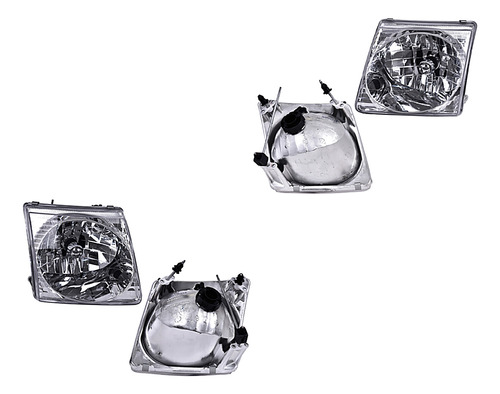 Par Juego Faros Ford Explorer 2001 - 2005 Sport C/ajuste Sxc