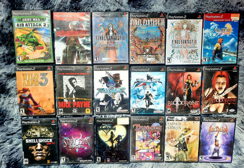 Juegos De Coleccion De Ps2 Lote