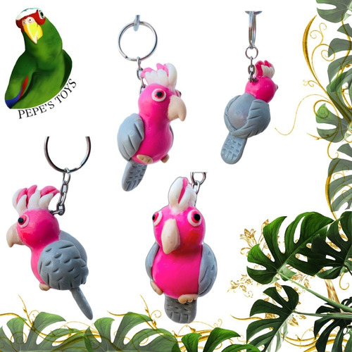 Llaveros De Aves ,loros ,ninfas, Guacamayas, Pepe S Toys