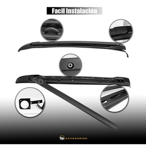 Imagen 6 de 10 de Barras Portaequipaje Equipo Original Toyota Tacoma 2021