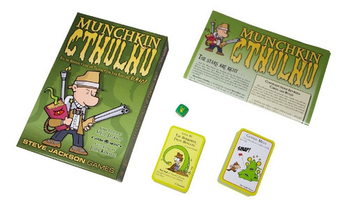 Jogo de tabuleiro Munchkin Cthulhu 2: Call Of Cowthulhu - Inglês