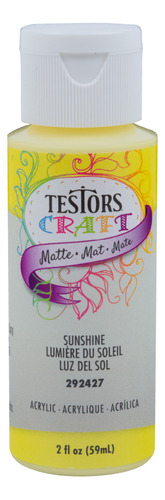 Acrílico Mate Botellita 59 Ml Craft & Hobby Color Luz Del Sol