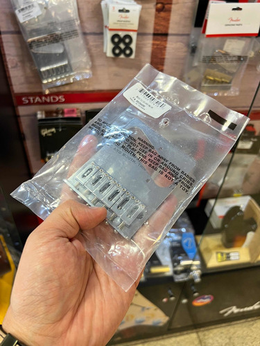 Ponte Fender Standart Telecaster 005 3354 000 Cromada