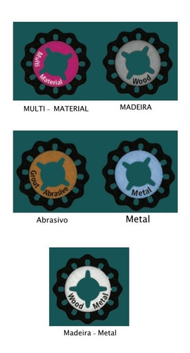 Kit De Lâminas Placa Multicortadora B-67496 Makita Original