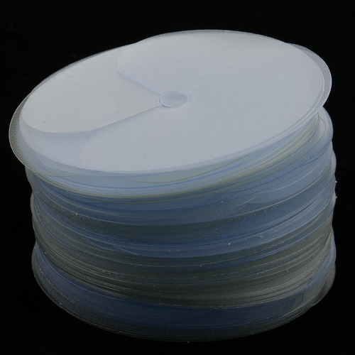 Imagen 3 de 8 de 100pcs Kit Plantilla De Protector De Pelo Fusion Heat Shield