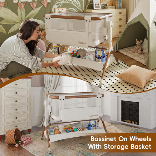 Starmons Bassyet Bedside Sleeper, Moisés Balanceo Para Bebé,