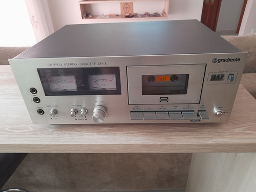 Tape Deck Gradiente Cd 2500 (único Dono) (Usado)
