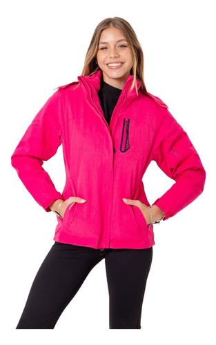 Campera 2 En 1 Mujer Rompeviento Inflable, Importada Premium