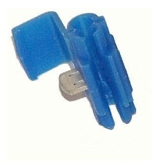 Pote C/ 500 Conector Derivação Emenda Fios Azul 1,5 A 2,5mm