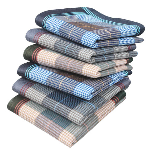 3 X 6pcs Fashion Handkerchief Hankies Wipe The Sweat Towels