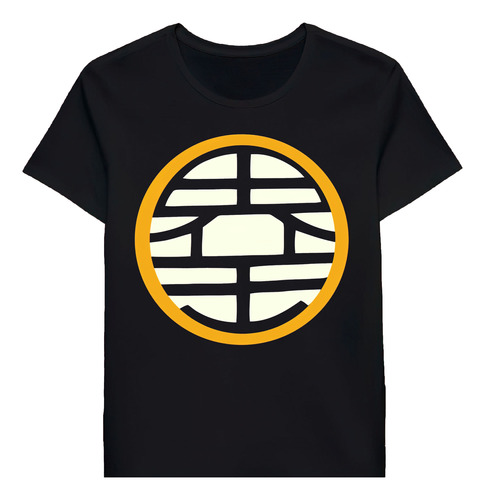 Remera Dragon Ball Kanji Logo Of Kaio Sama King Kai 51485373