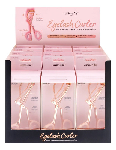 Rizador De Pestañas Amor Us Rimel Alargador Ojos Maquillaje
