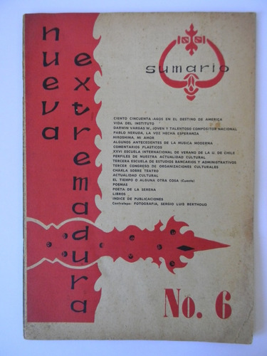 Revista Nueva Extremadura 1960