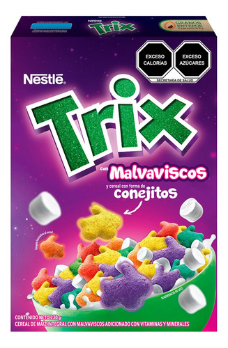 Cereal Integral Forma De Conejitos Y Malvaviscos Trix 230g
