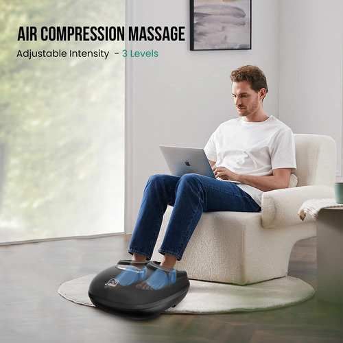 Masajeador De Pies Snailax Shiatsu Con Calor Y Vibración Color