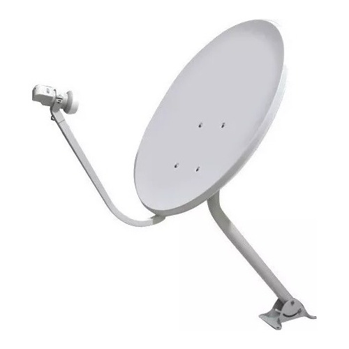Antena Satelital 65 Cm + Lnb De 4 Salidas