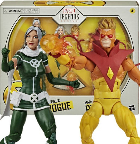 Marvel Legends Rogue & Pyro Pack Xmen