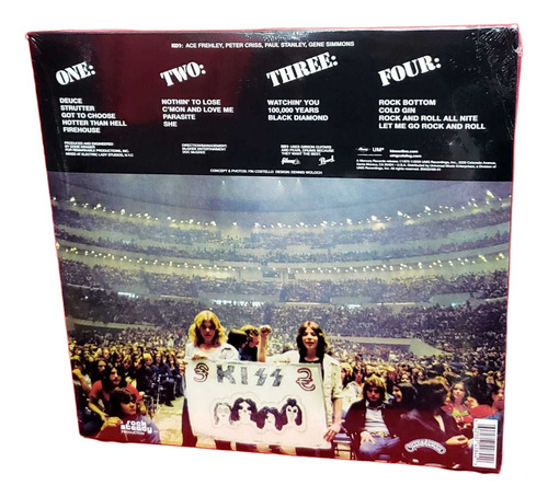 Kiss Alive 45 Aniv. Vinilo Doble Mercury Usa 2020