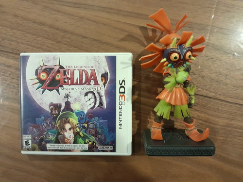 Zelda Majora's Mask 3d + Figura De Skull Kid