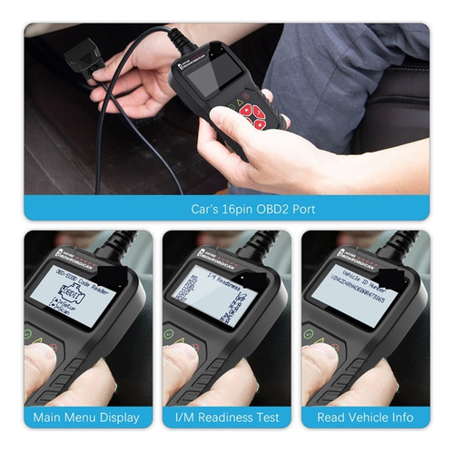 Lector De Códigos De Coche As100 Obd2 Escáner Obd2