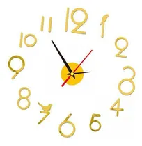 Comprar . 2 Reloj De Pared Diy Moderno, De Reloj Diy Silencioso Para