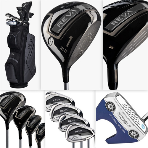 Imagen 4 de 10 de Set Callaway Reva 11 Pzas Completo Damas Golfargentino