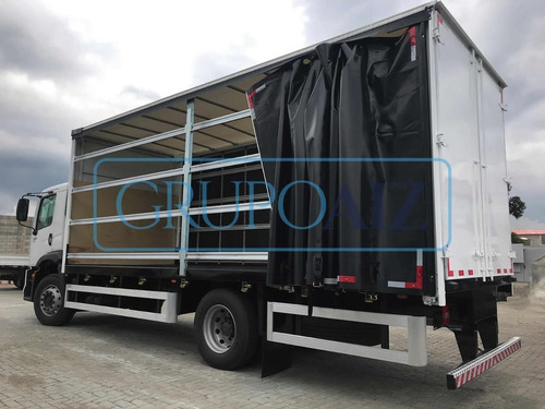 Caminhão Com Baú Sider Vw 17.190 Robust 20/21