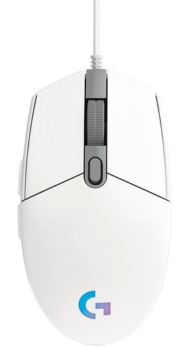 Imagen 4 de 5 de Mouse Gamer Logitech G203 Lightsync Rgb Blanco