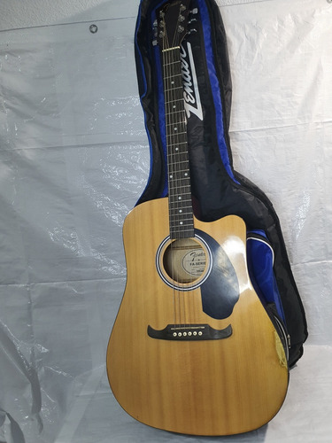 Guitarra Electro Acustica Fender Fa 125 Funcionando Bien