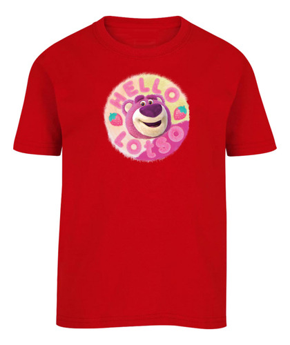 Pixar Playera Infantil Toy Story Lotso Hello Oficial