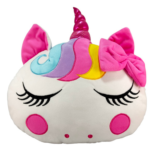 Cojín Almohada Unicornio Kawaii