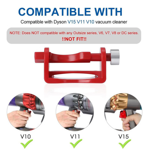 Bloqueo De Gatillo Lanmu Compatible Con Dyson V10 V11 V15 De
