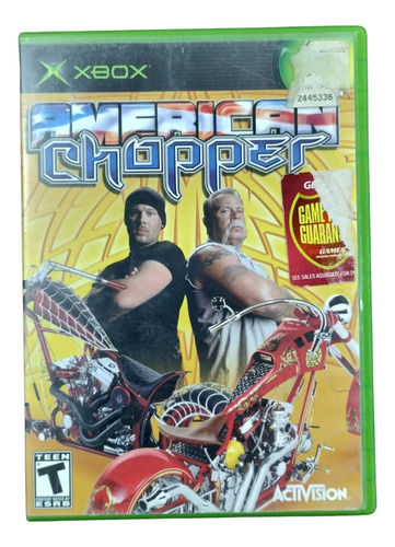 American Chopper Juego Original Xbox Clasica