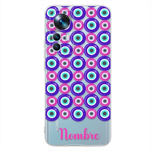 Funda Para Xiaomi Ojo Turco Personalizada Nombre