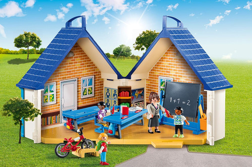 Playmobil Set De Juego Take Along School House